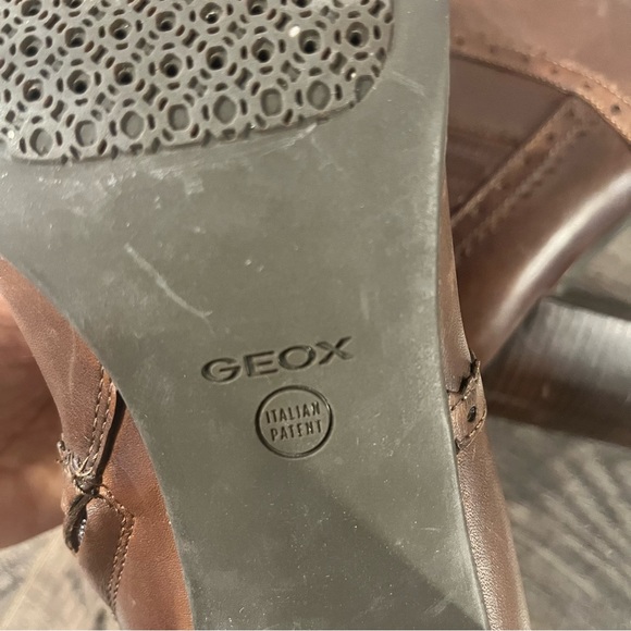 Geox D Jacky Women's Ankle Boots Italian Soft Leather Size 41 - Picture 7 of 9